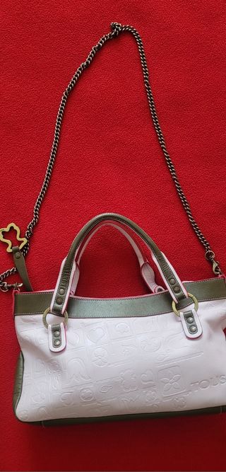 Bolso de hombro/ mano de Tous en piel.