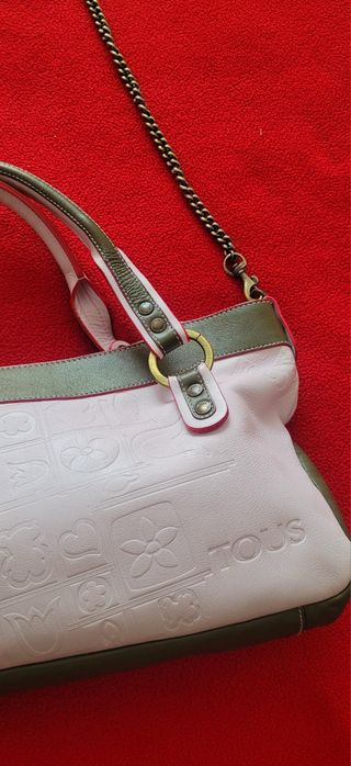 Bolso de hombro/ mano de Tous en piel.