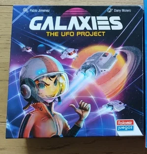 Galaxies the UFO project. Juego de mesa.