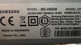 Samsung Blu-ray 3D Dvd