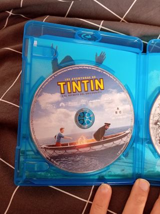 TINTIN EL SECRETO UNICORNIO SPIELBERG BL