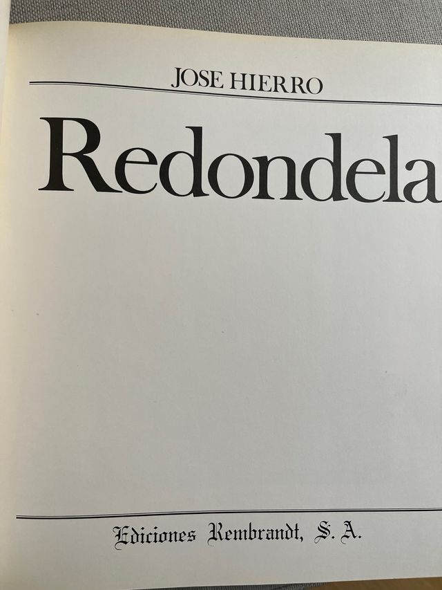 Redondela por Jose Hierro