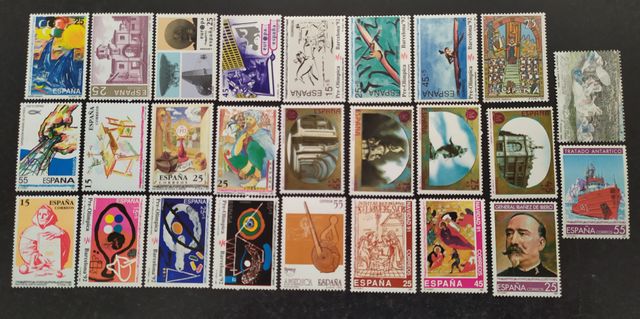 Sellos de ESPAÑA año 1991 (completo) a facial