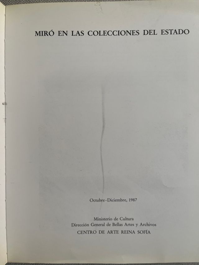 Miró en las colecciones del Estado