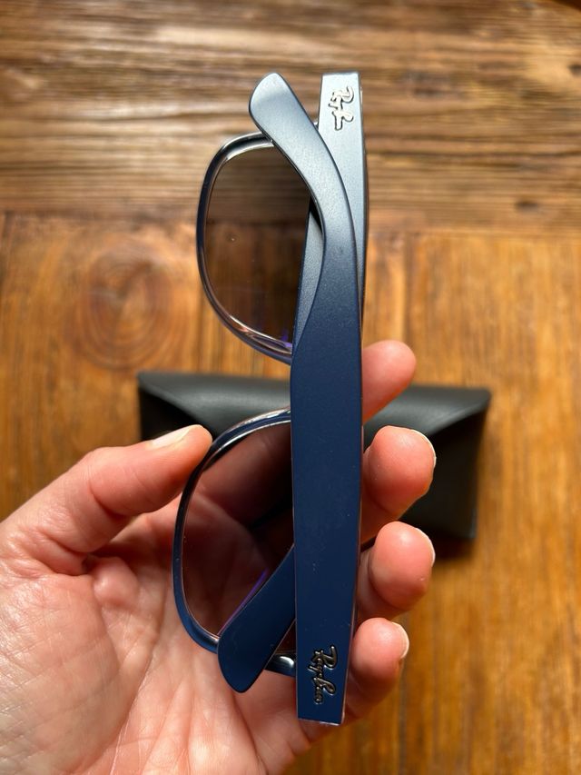 Ray-Ban New Wayfarer RB2132-605371 blu