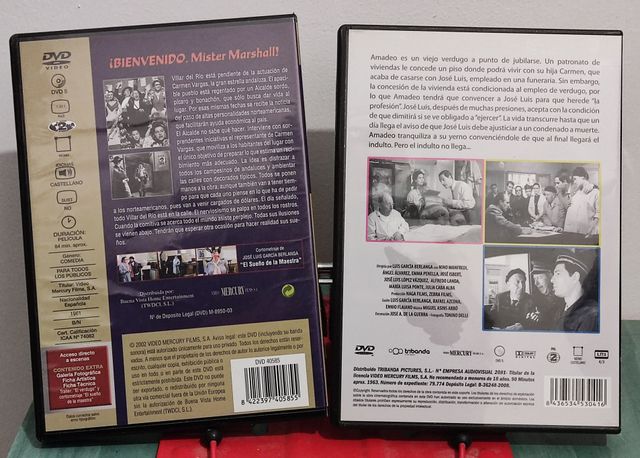 Pack DVD Luis García Berlanga y Jose Isbert