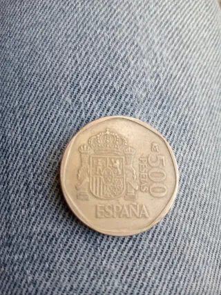 Moneda 500 pesetas.