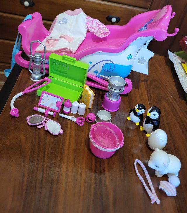 Complementos Nancy aventura en trineo