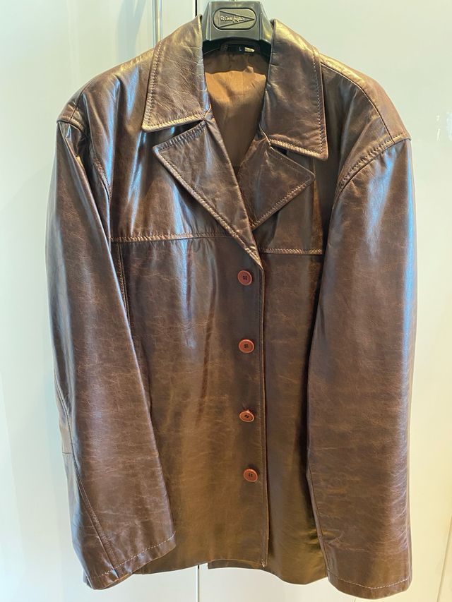 Chaqueta piel hombre