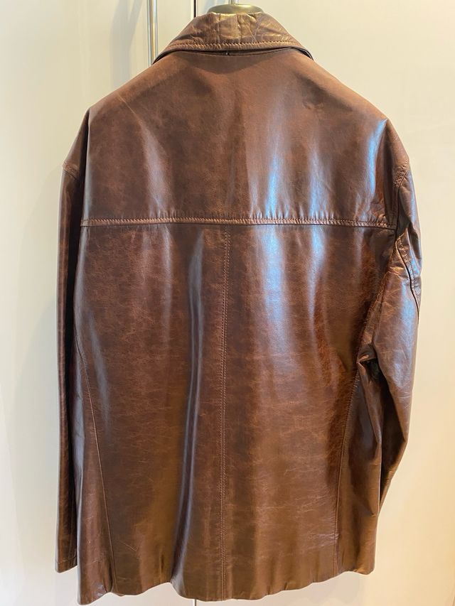 Chaqueta piel hombre