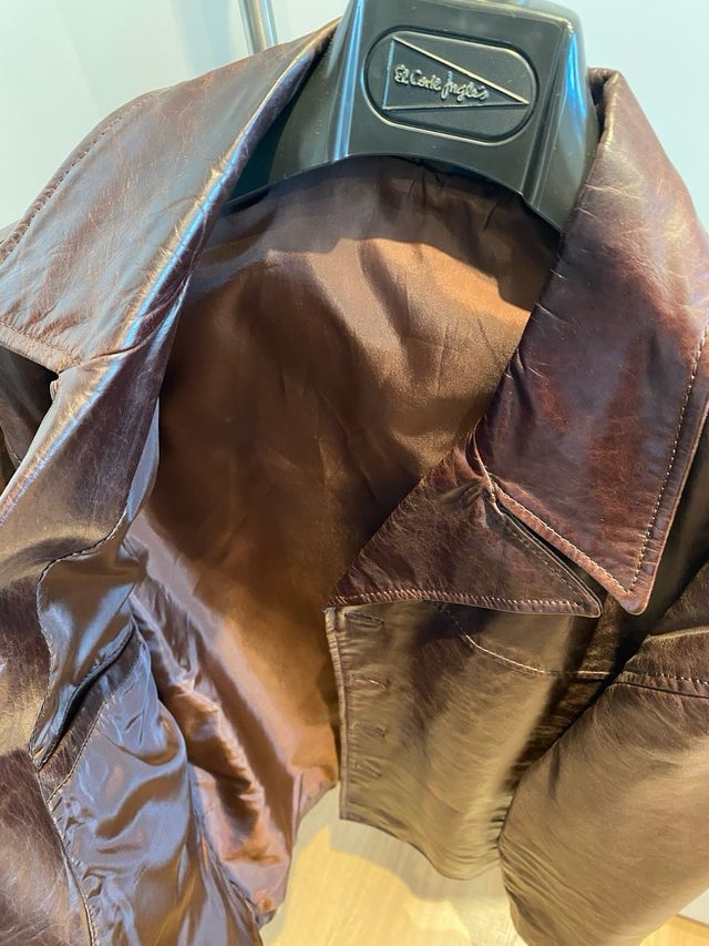 Chaqueta piel hombre