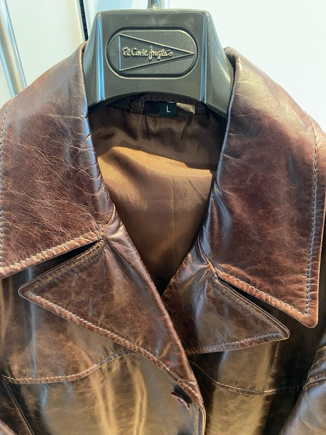 Chaqueta piel hombre