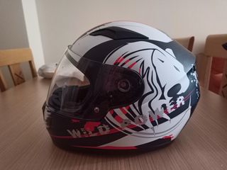 Casco moto infantil