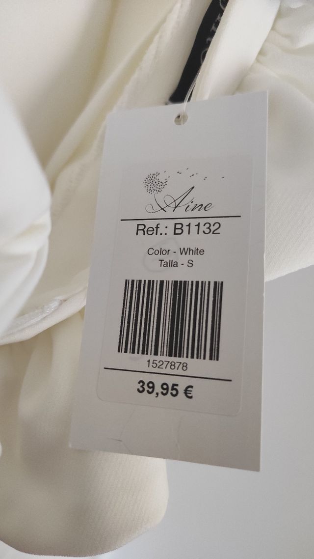 Blusa Blanca para eventos especiales