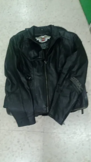 Harley Davidson chaqueta mujer color negro