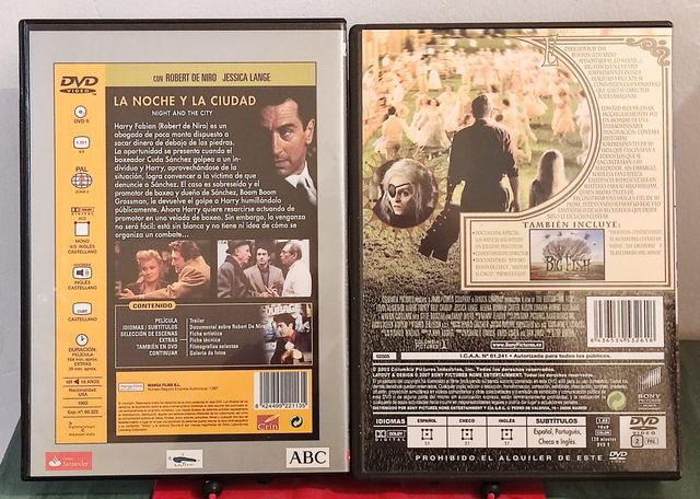 Pack DVD Jessica Lange