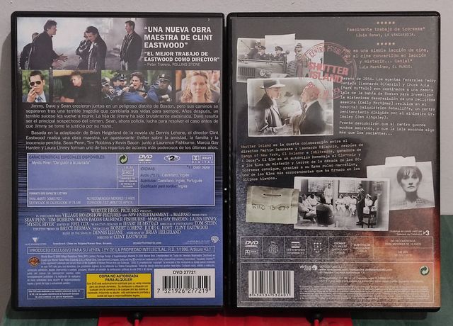 Pack DVD Adaptaciones de Dennis Lehane
