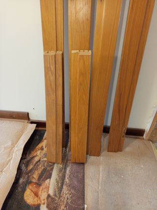 Forrado premarco roble macizo