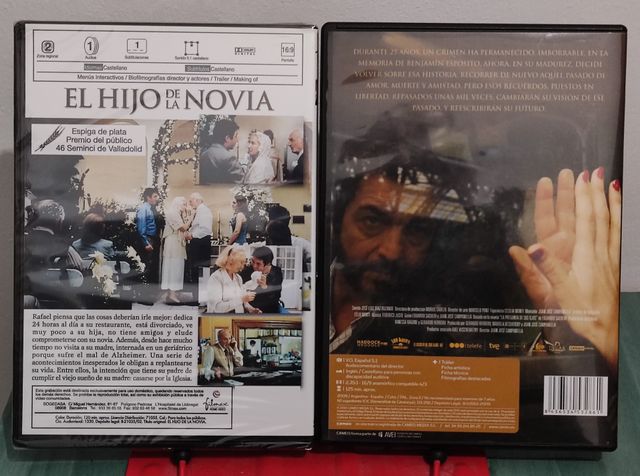 Pack DVD Juan Jose Campanella y Ricardo Darin