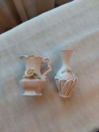 Set vasetti/portafiori in ceramica