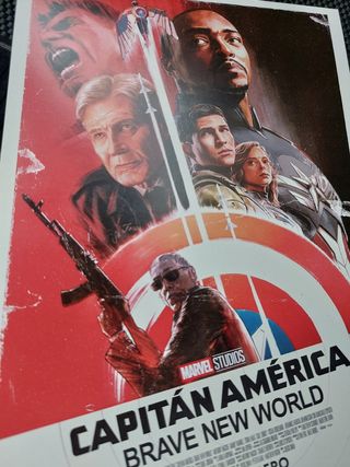 Póster Capitán América: Brave New World