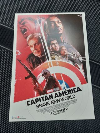 Póster Capitán América: Brave New World