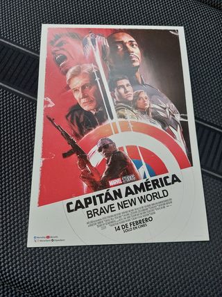 Póster Capitán América: Brave New World