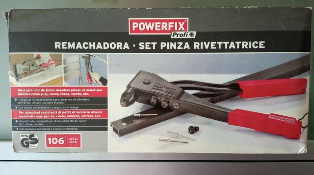 Remachadora Powerfix Profi Nuevo