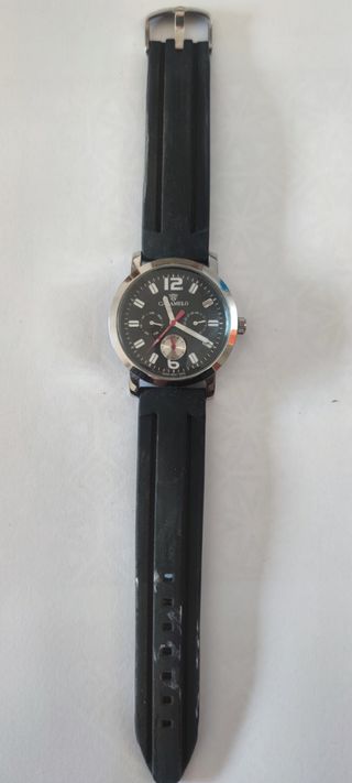 Reloj hombre caramelo