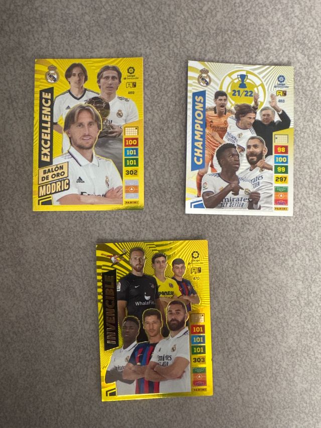 Champion 21/22 card invencible y modric balon de o