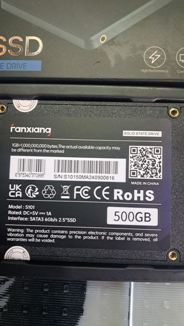 DISCO SSD 2.5" 500GB 