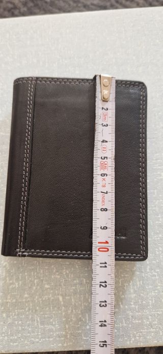 Cartera tarjetero piel auténtica Adapell