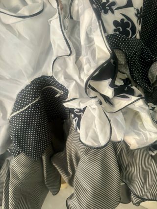 Traje vestido flamenca faralaes gitana
