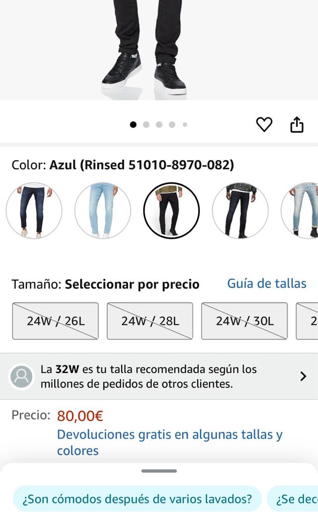 Vaquero Gstar raw Revend Skinny estreno