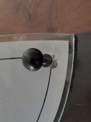 Applique mezzaluna, bianca e nera