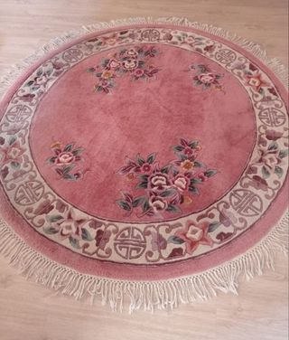 ALFOMBRA REDONDA PURA LANA