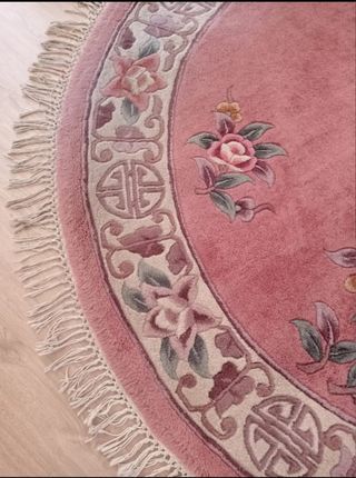 ALFOMBRA REDONDA PURA LANA