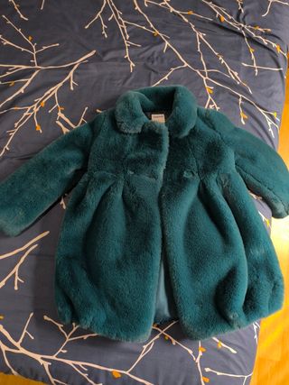 Abrigo niña mayoral talla 7 122cms