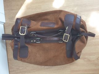 bolsa piel/serraje años 80