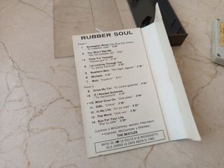 Antiguo cassette Beatles - Rubber Soul