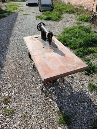 Maquina de coser singer, decoración