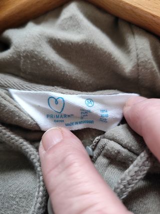 Sudadera cremallera
