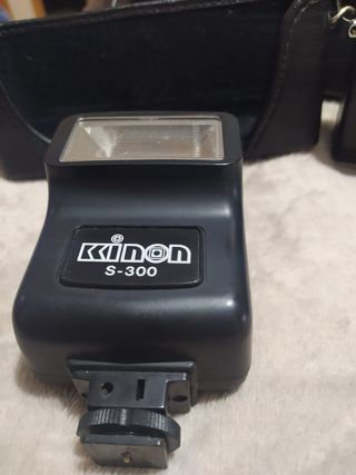 CAMARA FOTOS REFLEX PRAKTICA MTL 5, LENTE, FLASH,