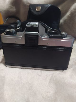 CAMARA FOTOS REFLEX PRAKTICA MTL 5, LENTE, FLASH,