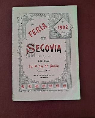 Feria de Segovia 1902