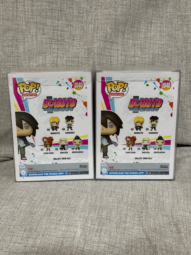 Funko Pop Naruto Boruto Sasuke Glow Chase Nintendo