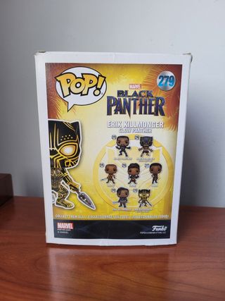 Funko Pop Figure Erik Killmonger Glow