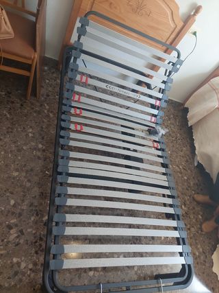 Cama articulada eléctrica. cama de 90 cm + colchón