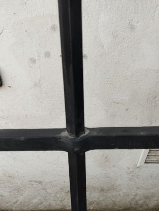 Reja de hierro maciza