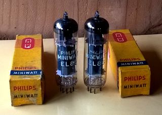 COPPIA DI VALVOLE NOS EL86 PHILIPS